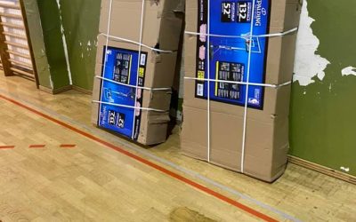 Stigla nam je nova vrlo vrijedna oprema. Izuzetno kvalitetni spalding koševi koj