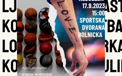 Dođite sutra pogledati prijateljsku utakmicu naših košarkaša i Kolpe iz Slovenij
