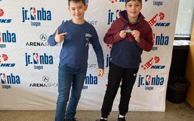 Osnovna skola I.B.M i OŠ Josipdol su bile na izvlačenju za JrNBA u Zagrebu među