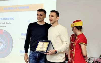 Naš sada već dugogodišnji trener Marko Francetić je proglašen najboljim trenerom