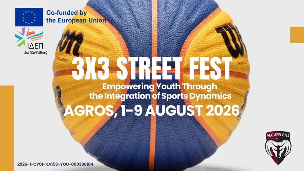 3x3 Street Fest – Erasmus+ projekt, Agros, Cipar